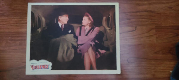 Violence 1947 General Lobby Cards