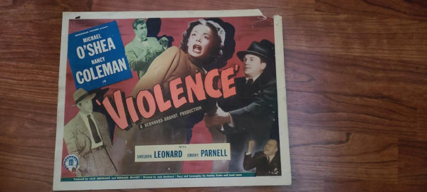 Violence 1947 Title Cards