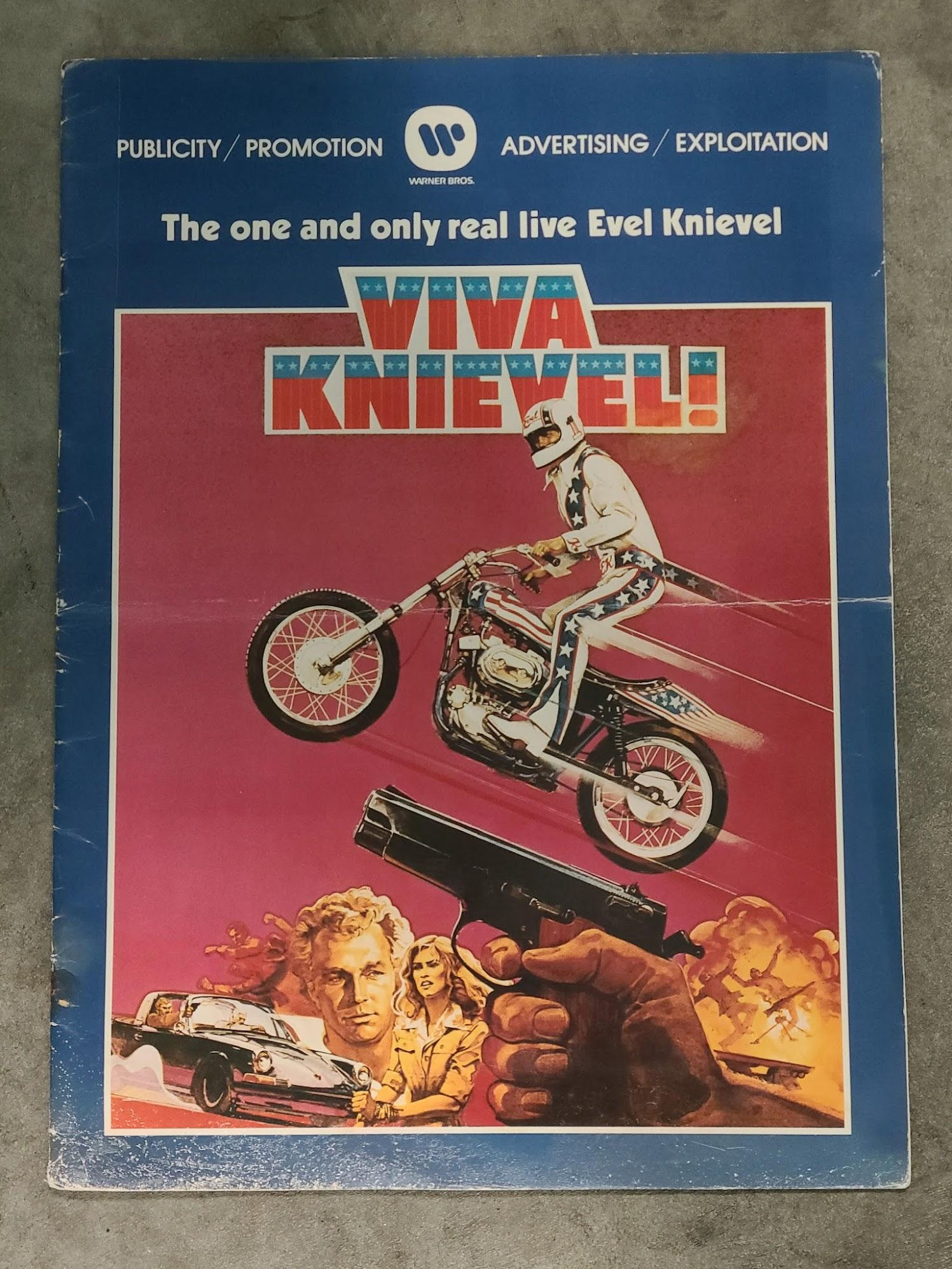 Viva Knievel 1977 Press Books