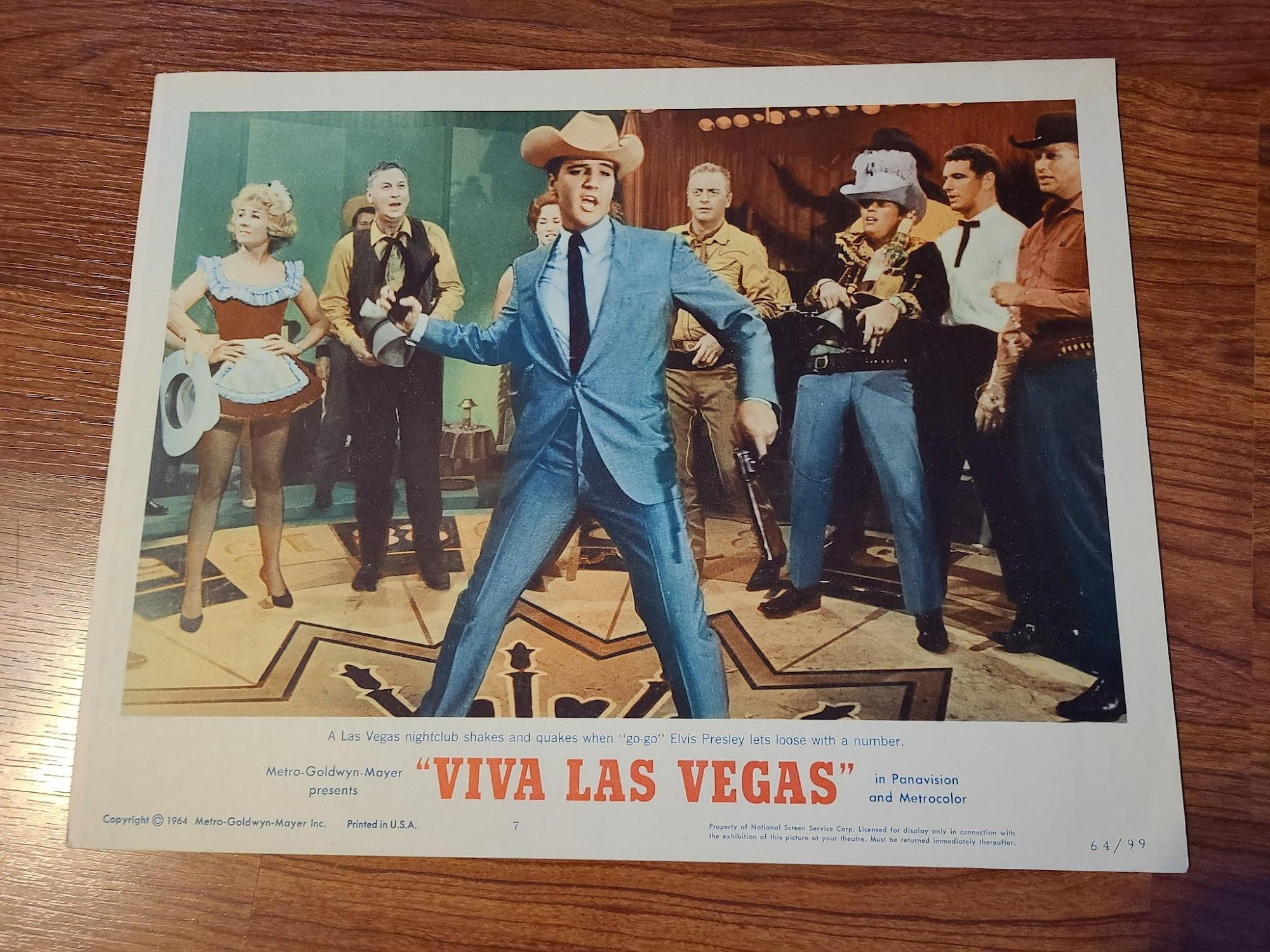 Viva Las Vegas 1964 General Lobby Cards
