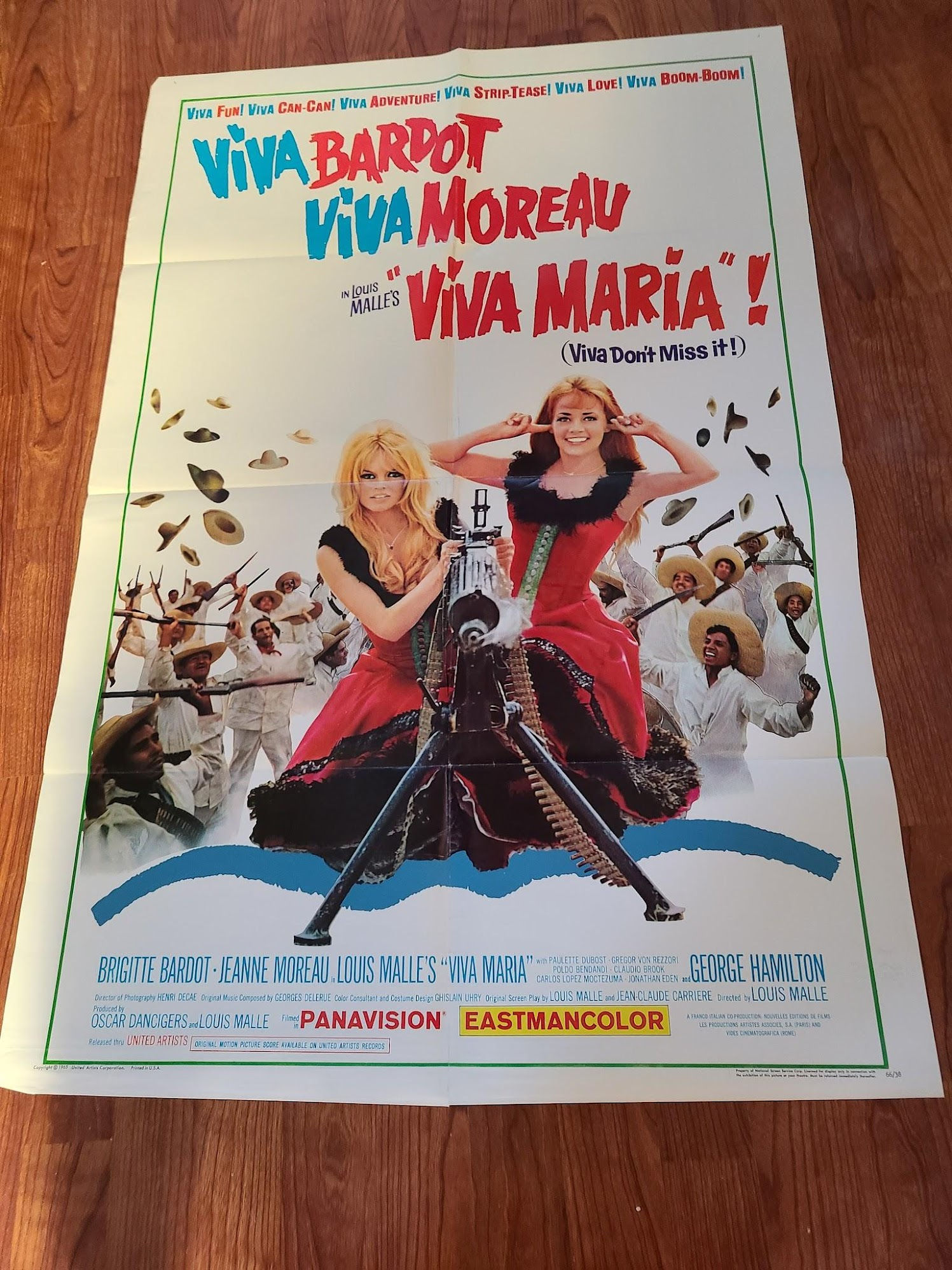 Viva Maria 1965 1 Sheets/US