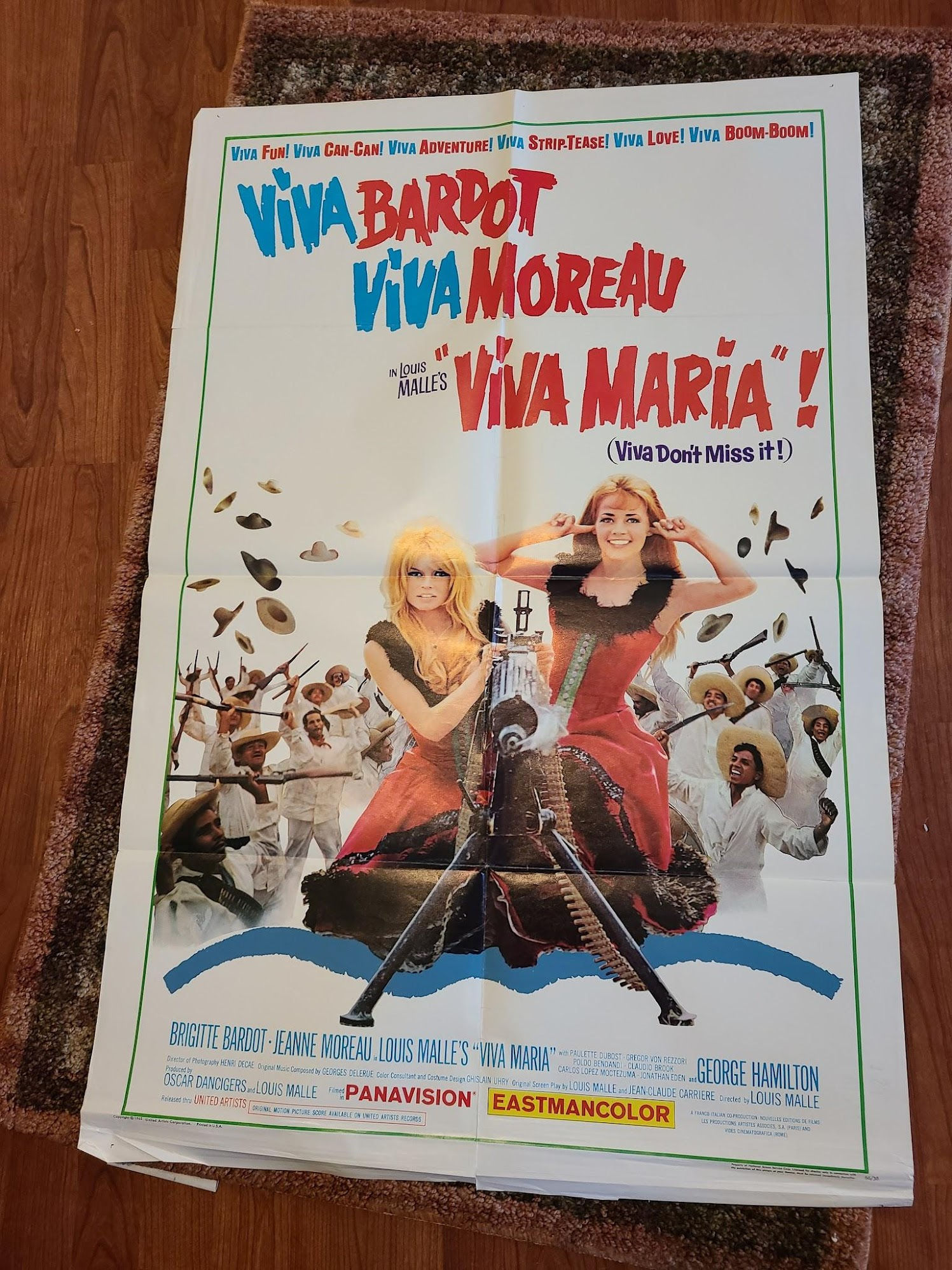 Viva Maria 1965 1 Sheets/US