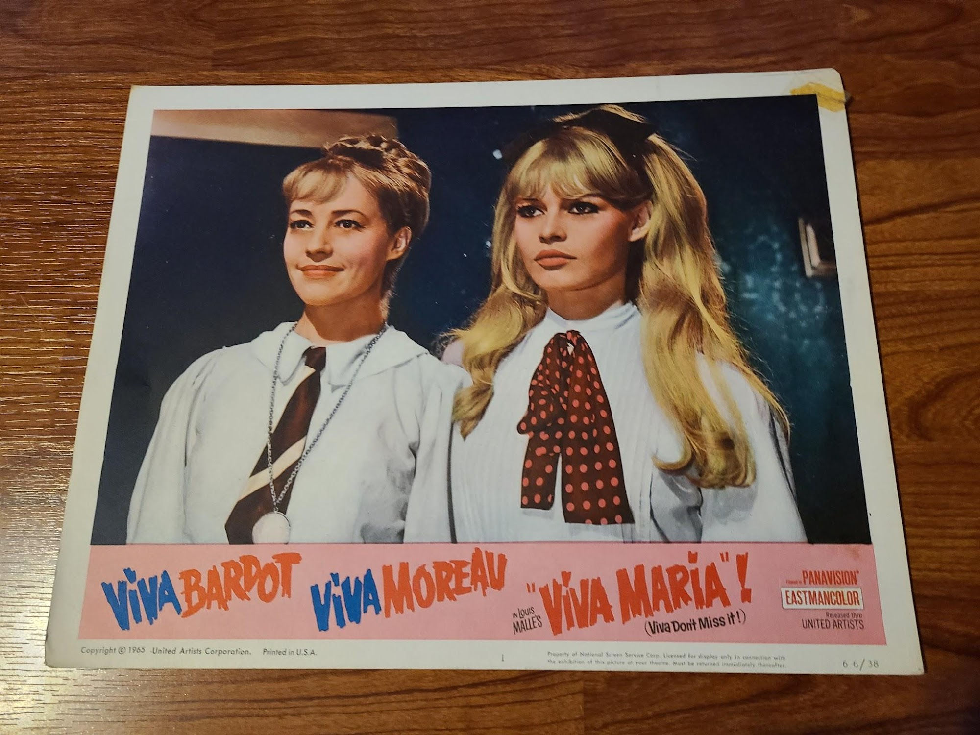 Viva Maria 1965 General Lobby Cards