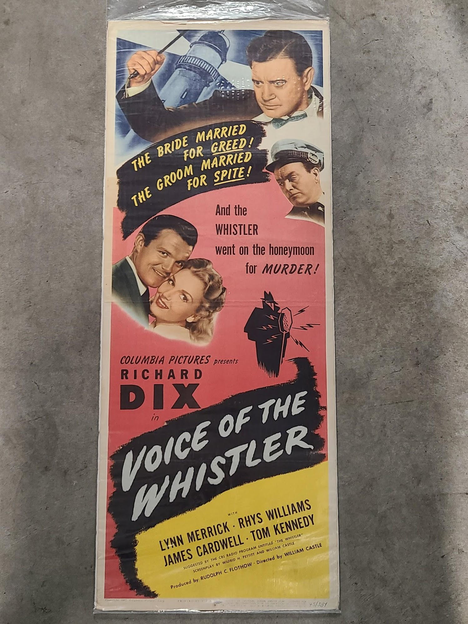 Voice Of The Whistler 1945 Inserts