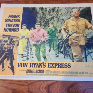 Von Ryan's Express 1965 Military/Aviation Lobby Cards