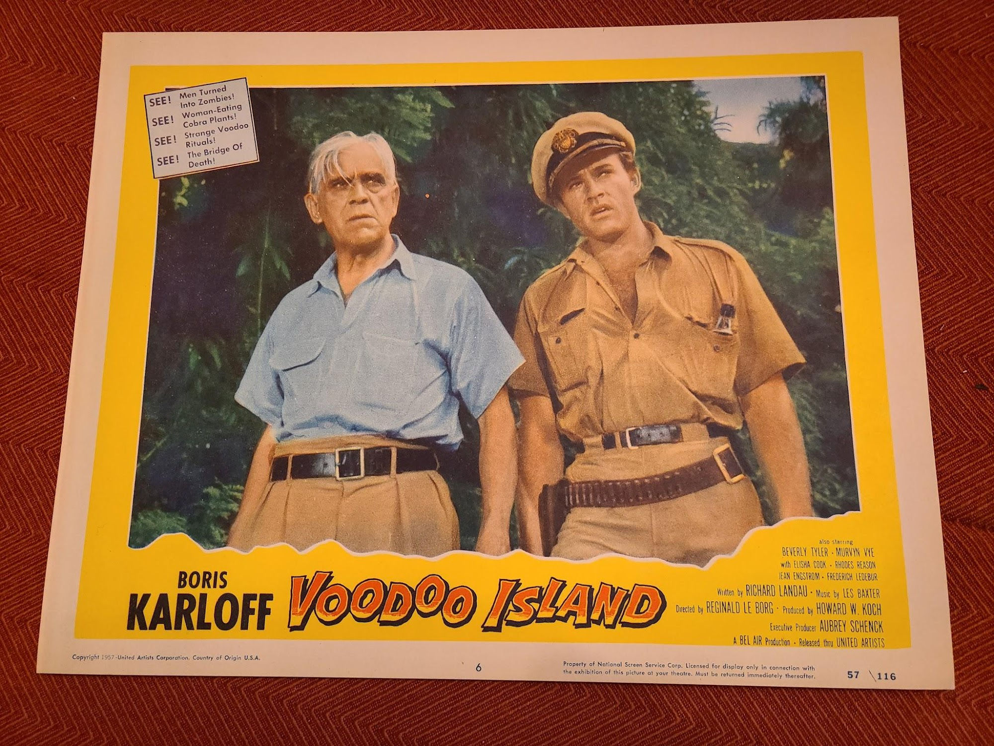 Voodoo Island 1957 Scifi/Horror