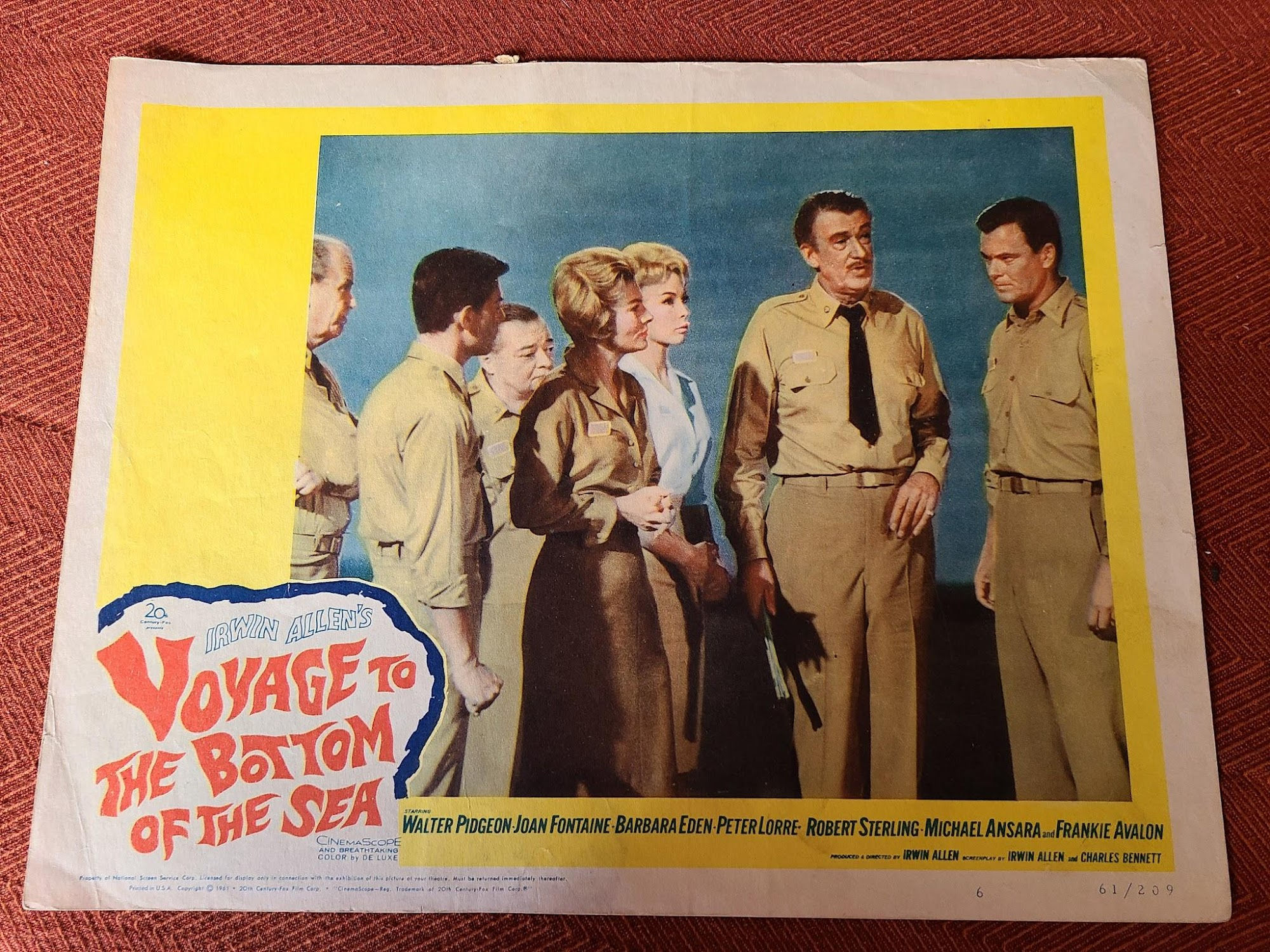 Voyage To The Bottom Of The Sea 1961 Scifi/Horror