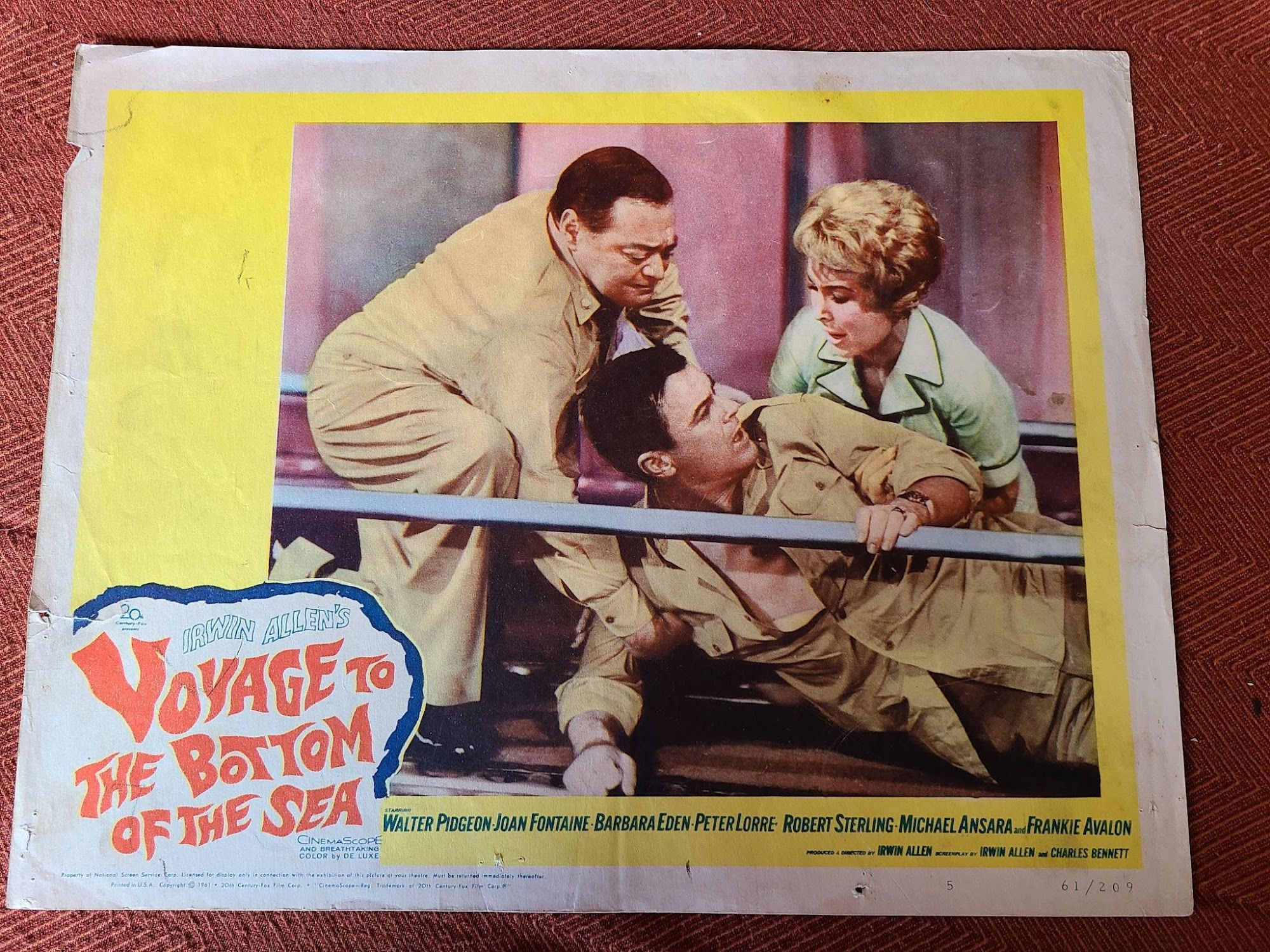 Voyage To The Bottom Of The Sea 1961 Scifi/Horror