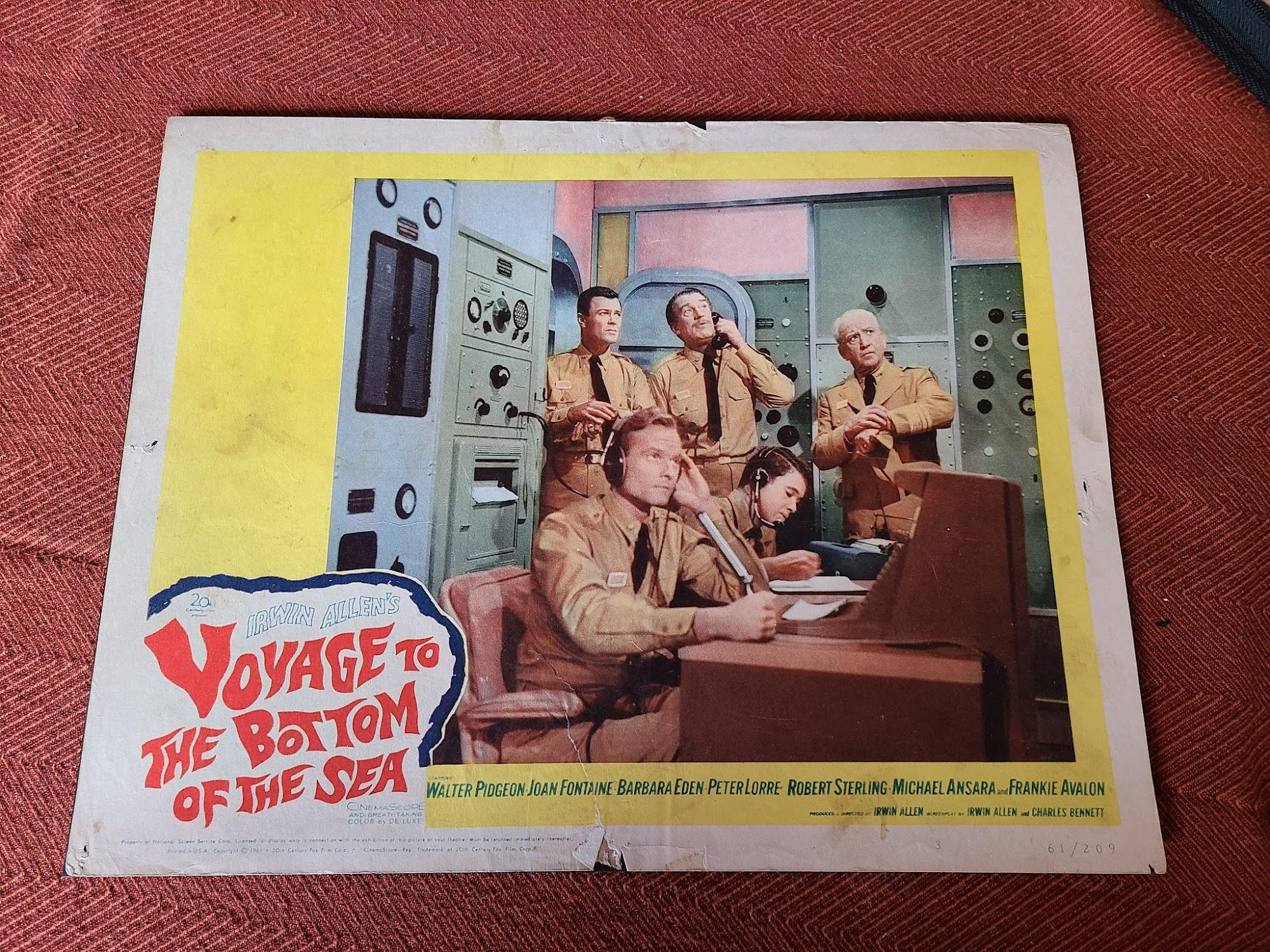 Voyage To The Bottom Of The Sea 1961 Scifi/Horror