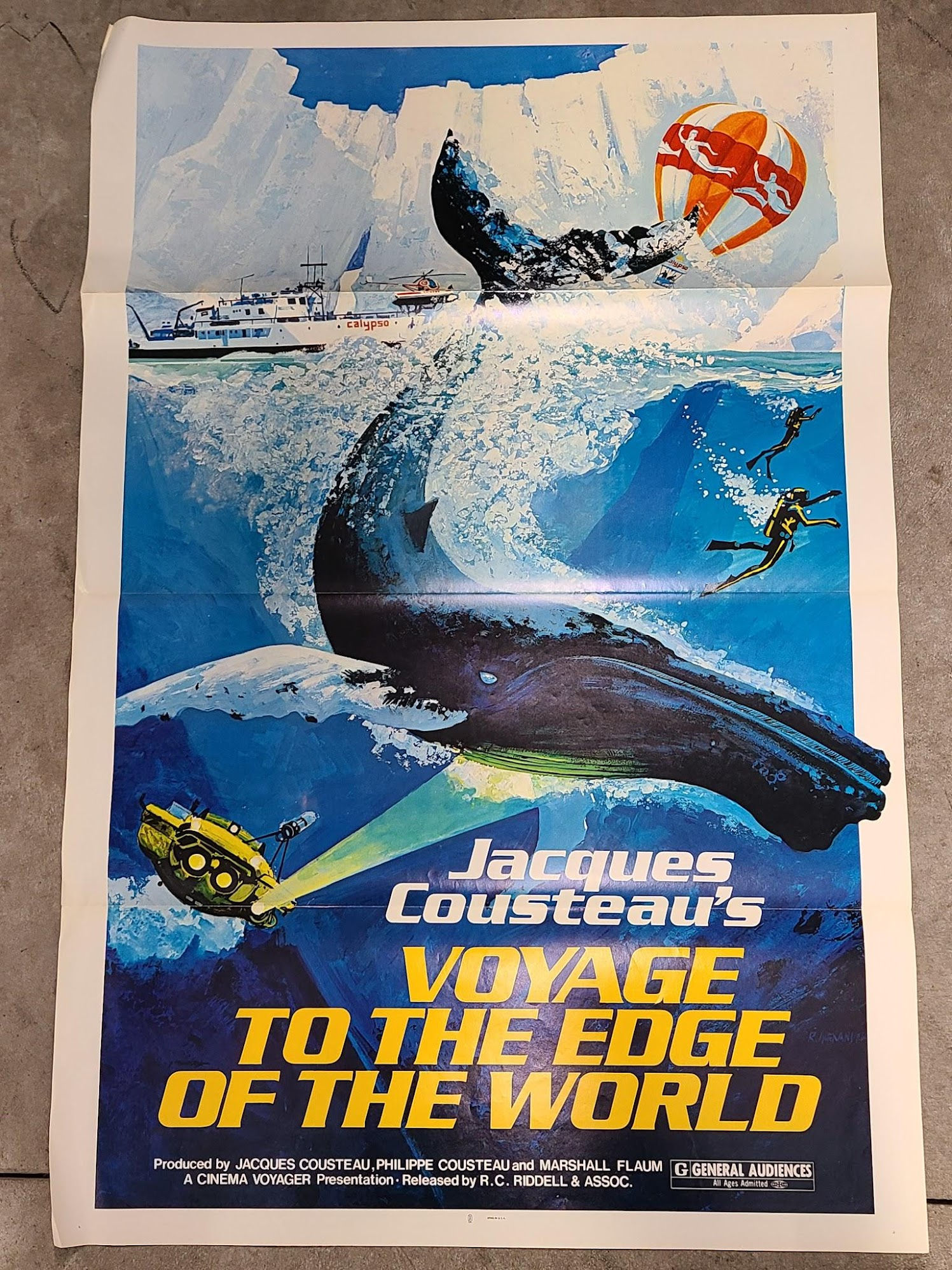 Voyage To The Edge Of The World 1977 1 Sheets/US