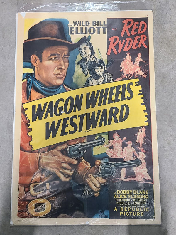 Wagon Wheels Westward 1945 1 Sheets/US