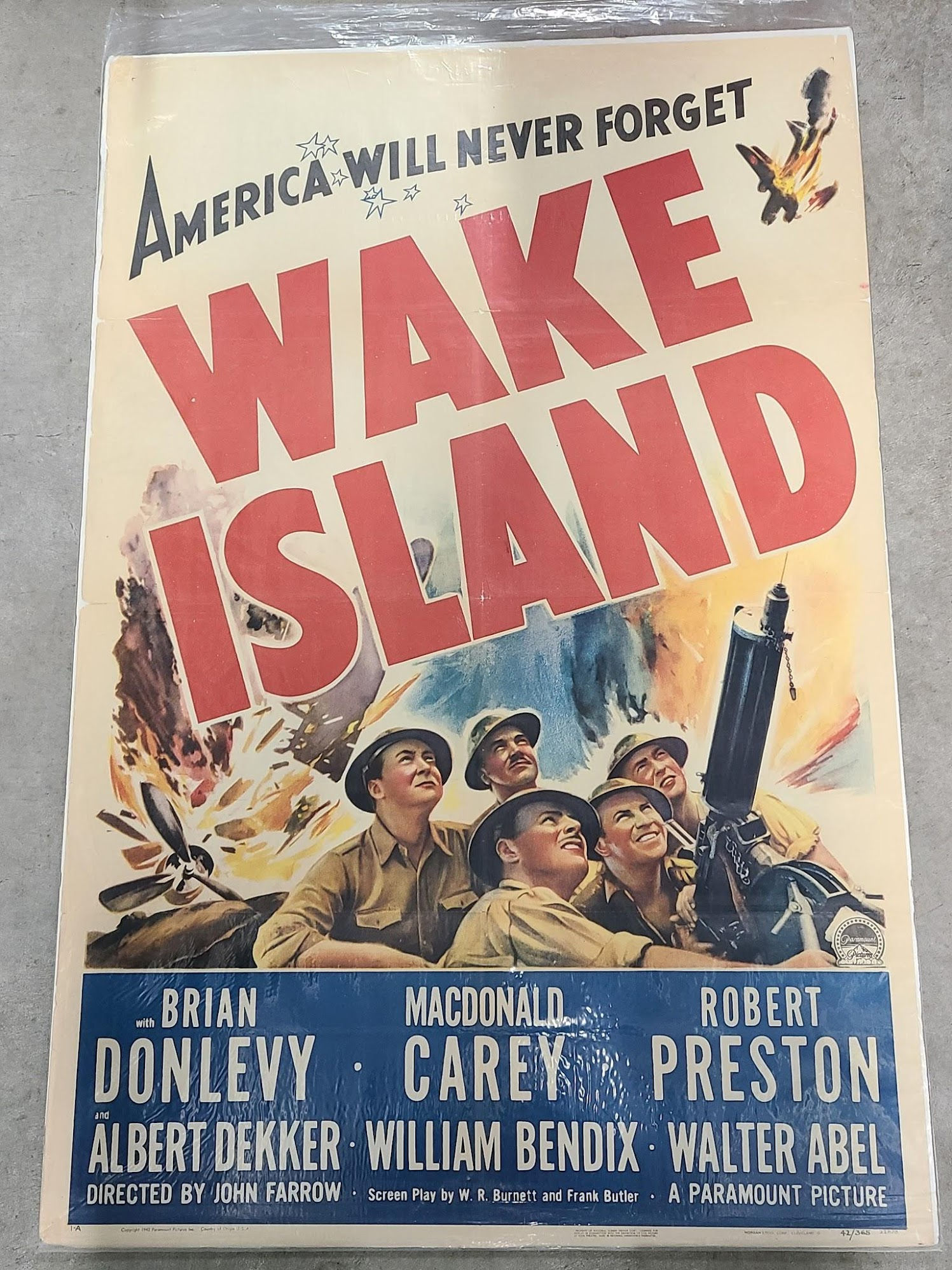 Wake Island 1942 1 Sheets/US