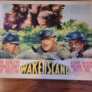 Wake Island 1942 Military/Aviation Lobby Cards