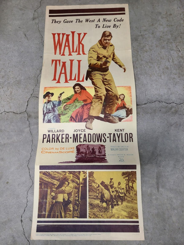 Walk Tall 1960 Inserts