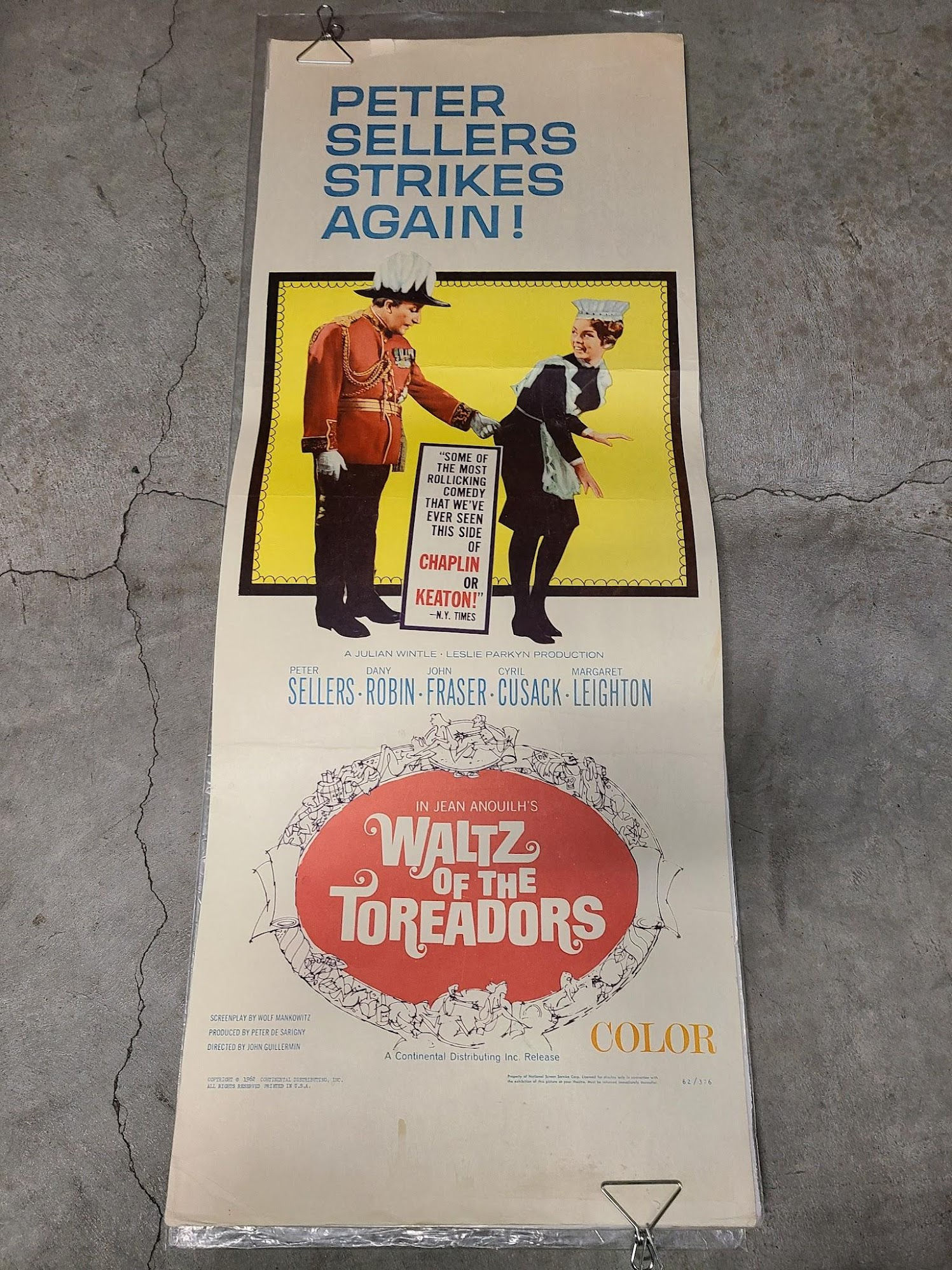 Waltz Of The Toreadors 1962 Inserts