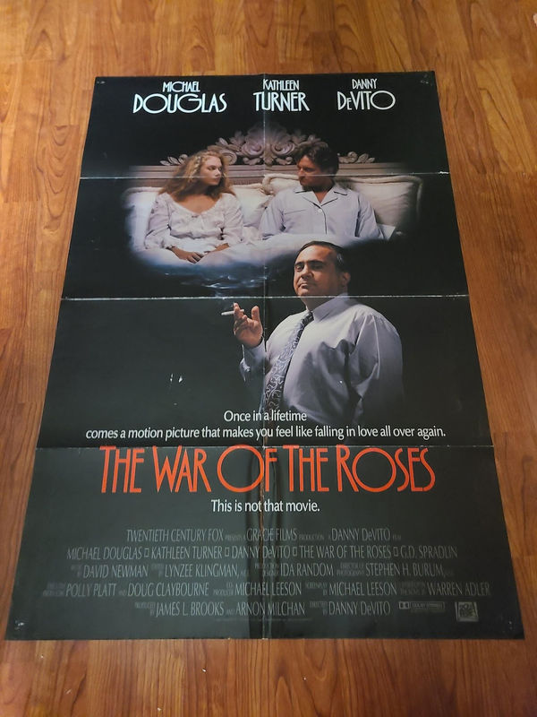 War Of The Roses 1989 1 Sheets/US