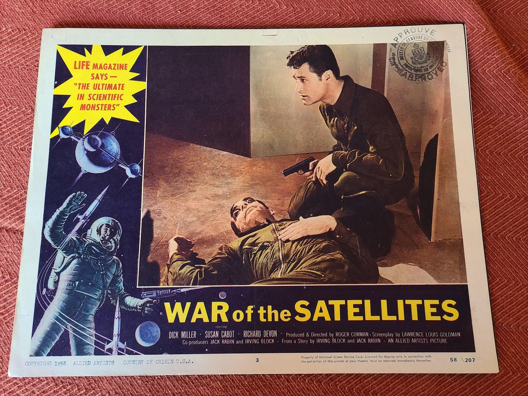 War Of The Satellites 1958 Scifi/Horror