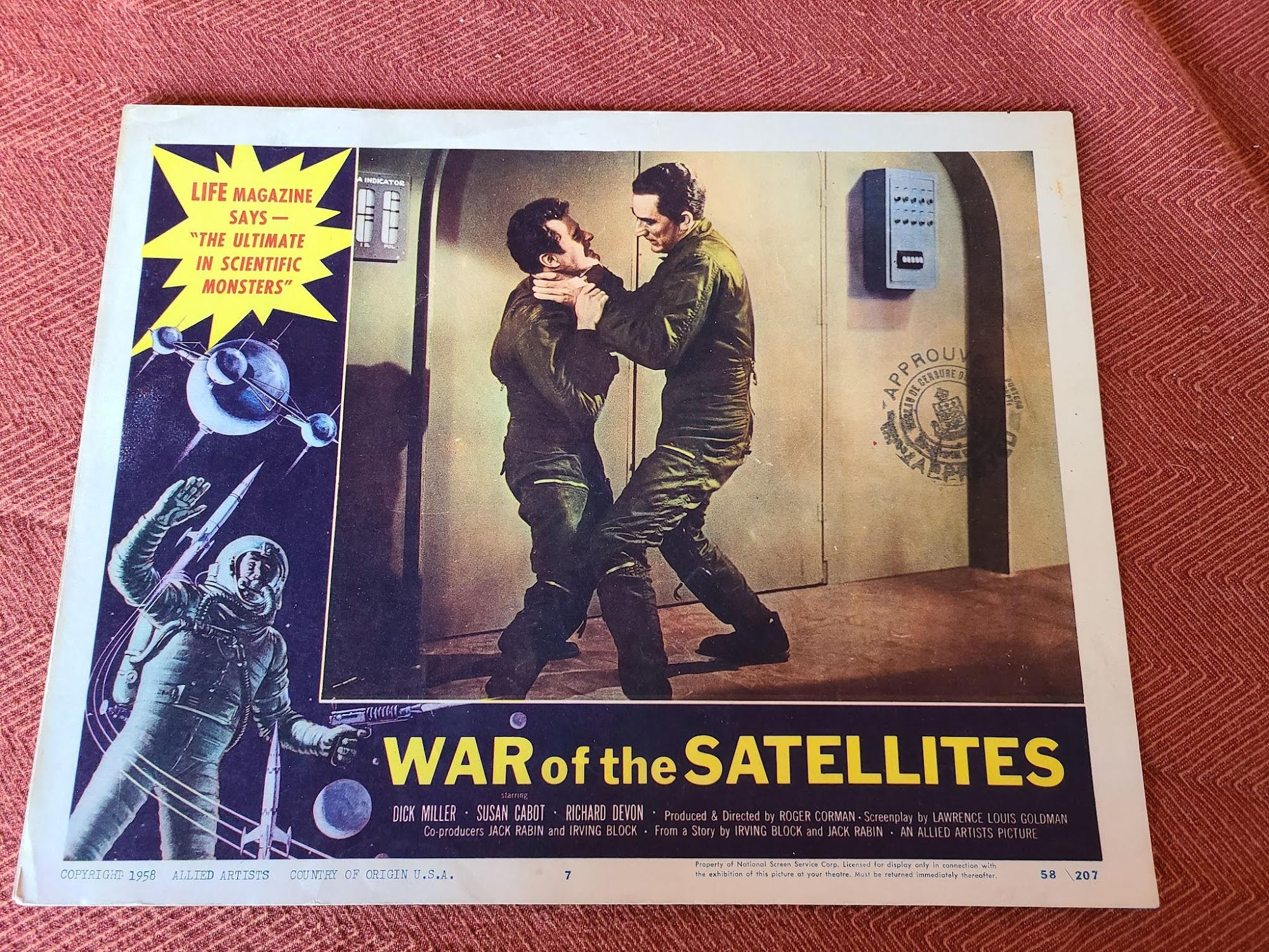 War Of The Satellites 1958 Scifi/Horror