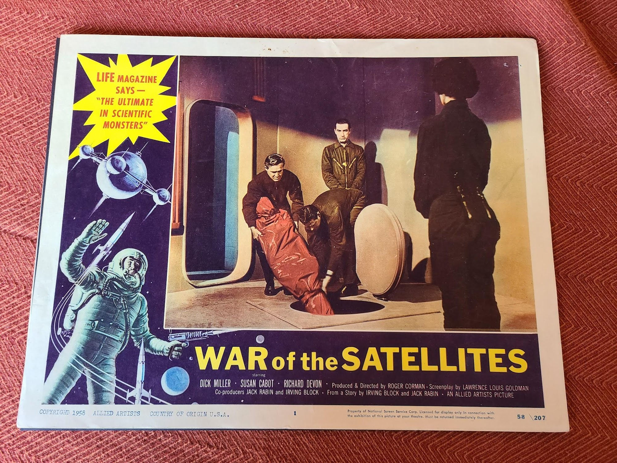 War Of The Satellites 1958 Scifi/Horror