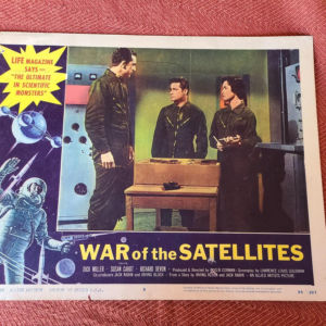 War Of The Satellites 1958 Scifi/Horror
