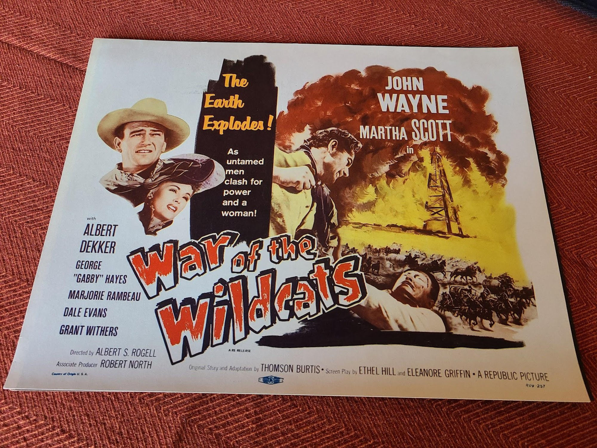 War Of The Wildcats 1943 Western Lobby Cards