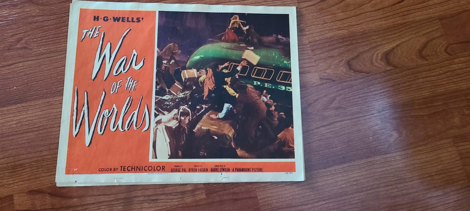 War Of The Worlds 1953 Scifi/Horror