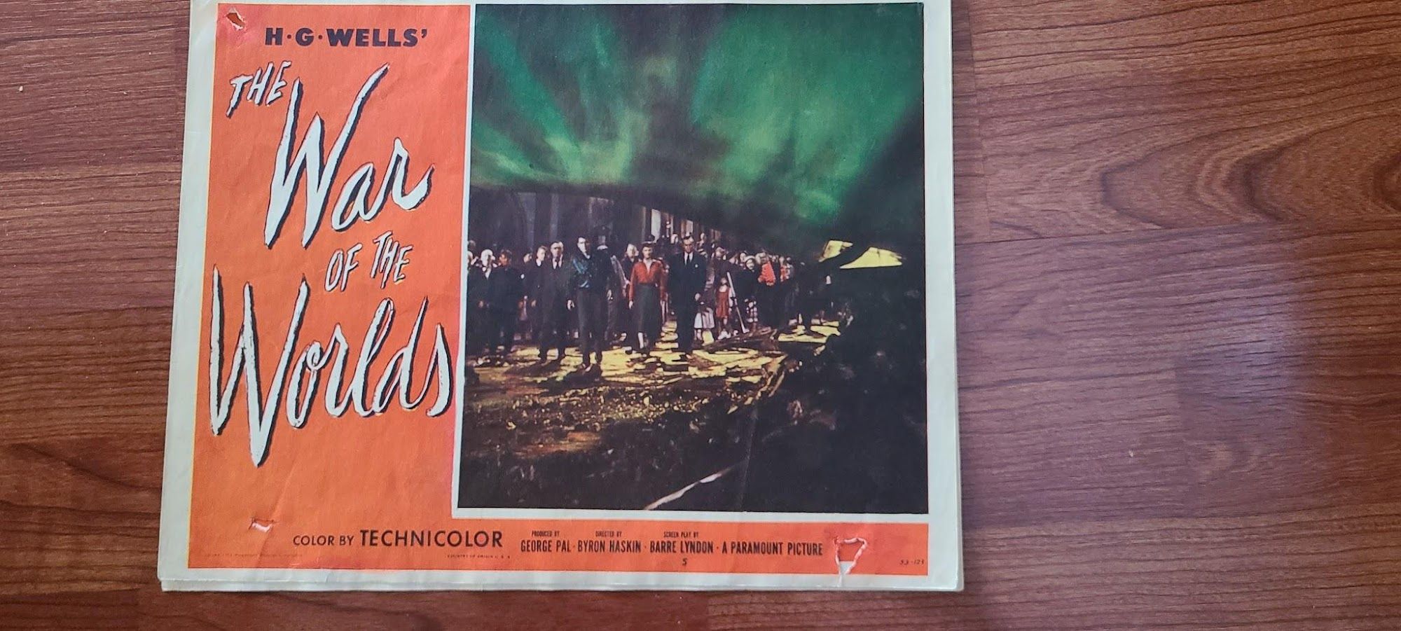War Of The Worlds 1953 Scifi/Horror