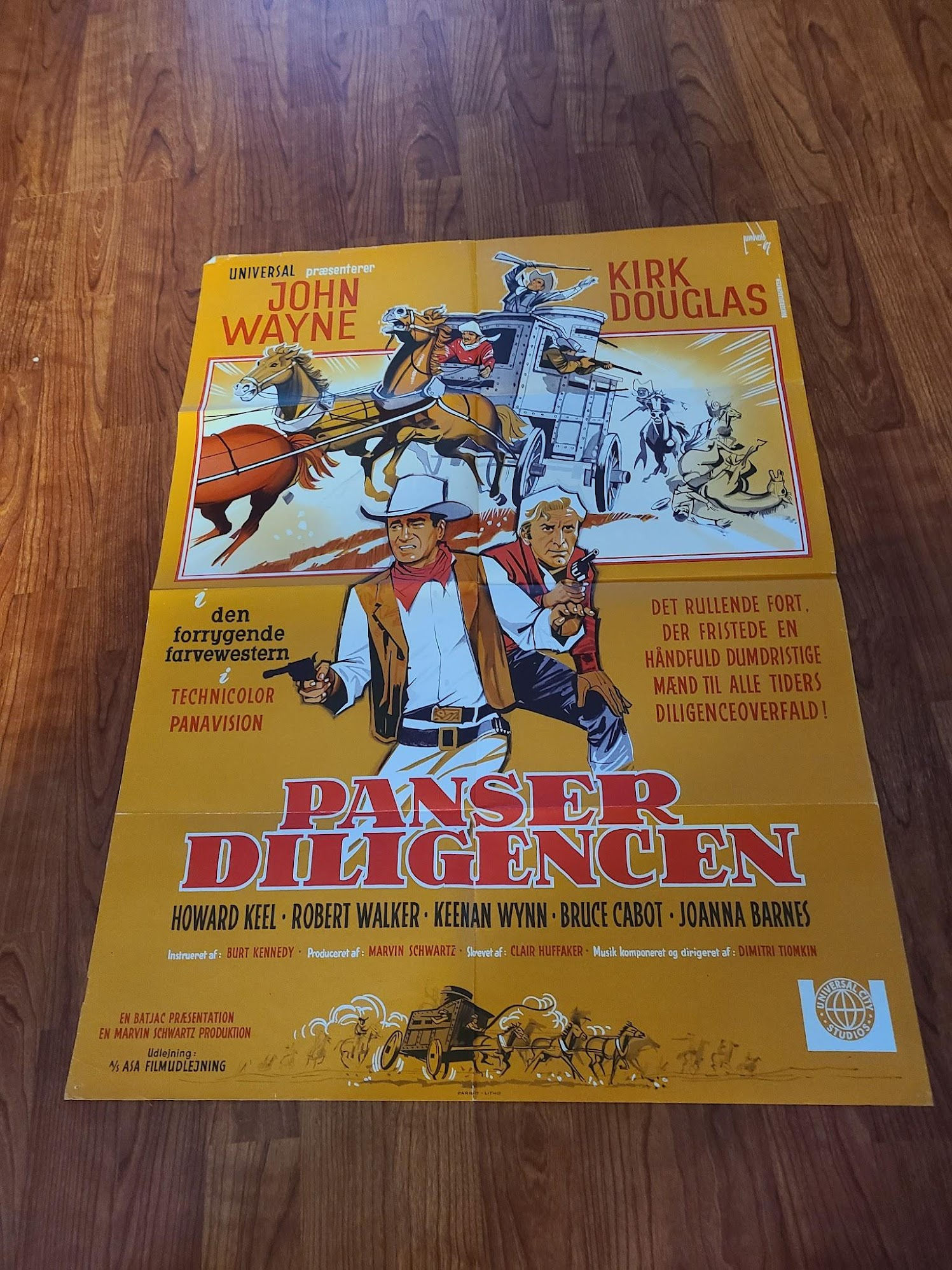 War Wagon 1967 Danish