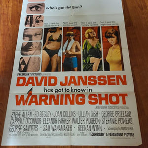 Warning Shot 1967 1 Sheets/US