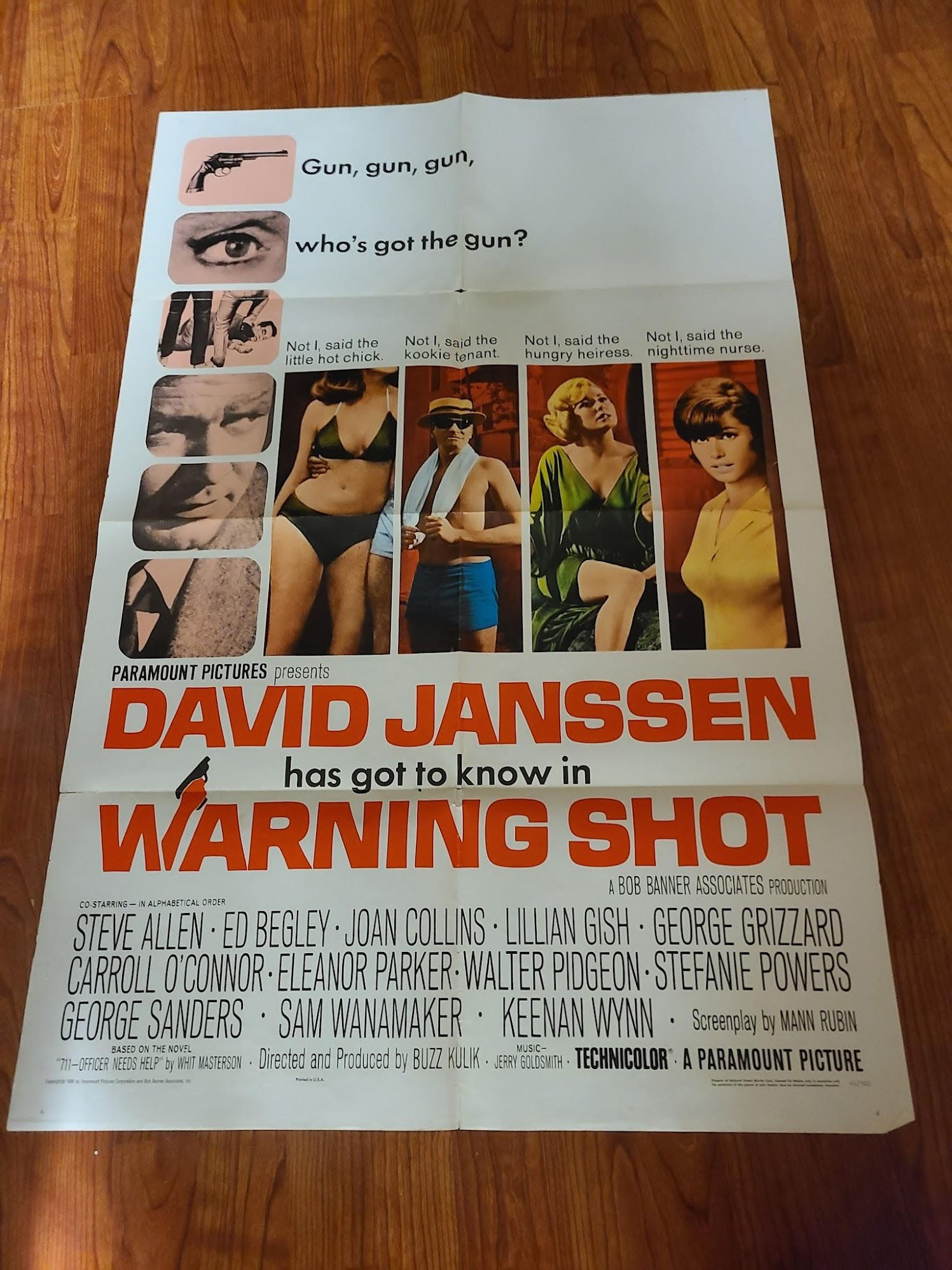 Warning Shot 1967 1 Sheets/US