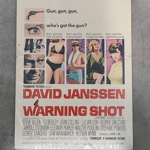 Warning Shot 1967 Window Cards