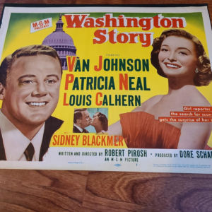 Washington Story 1952 Title Cards