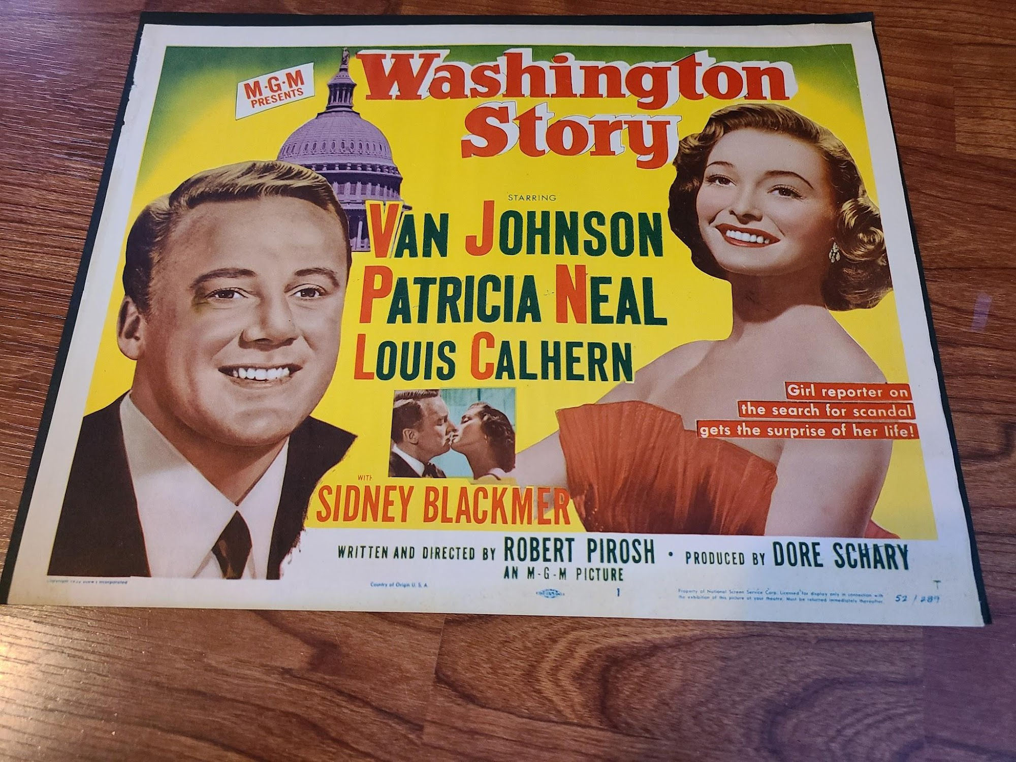 Washington Story 1952 Title Cards