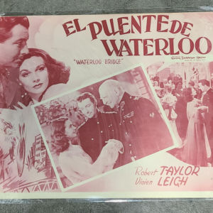 Waterloo Bridge 1940 Mexican Lobby Cards