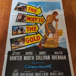 Way to the Gold 1957 1 Sheets/US