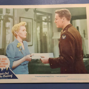 Weekend At The Waldorf 1945 General Lobby Cards