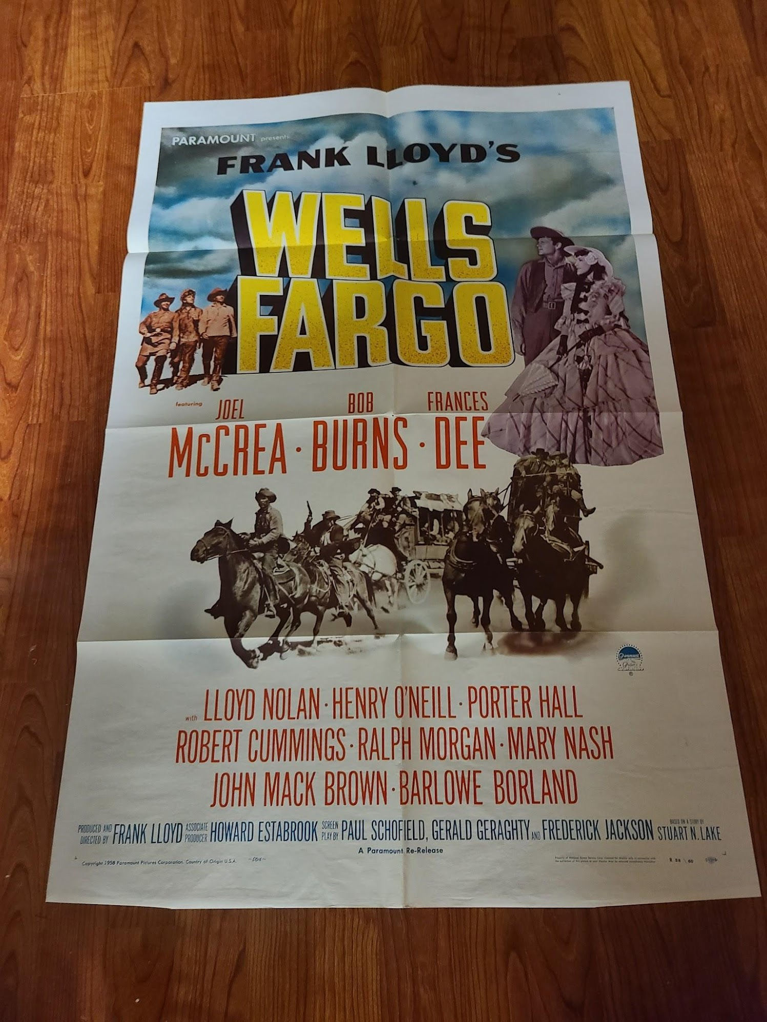 Wells Fargo 1937 1 Sheets/US