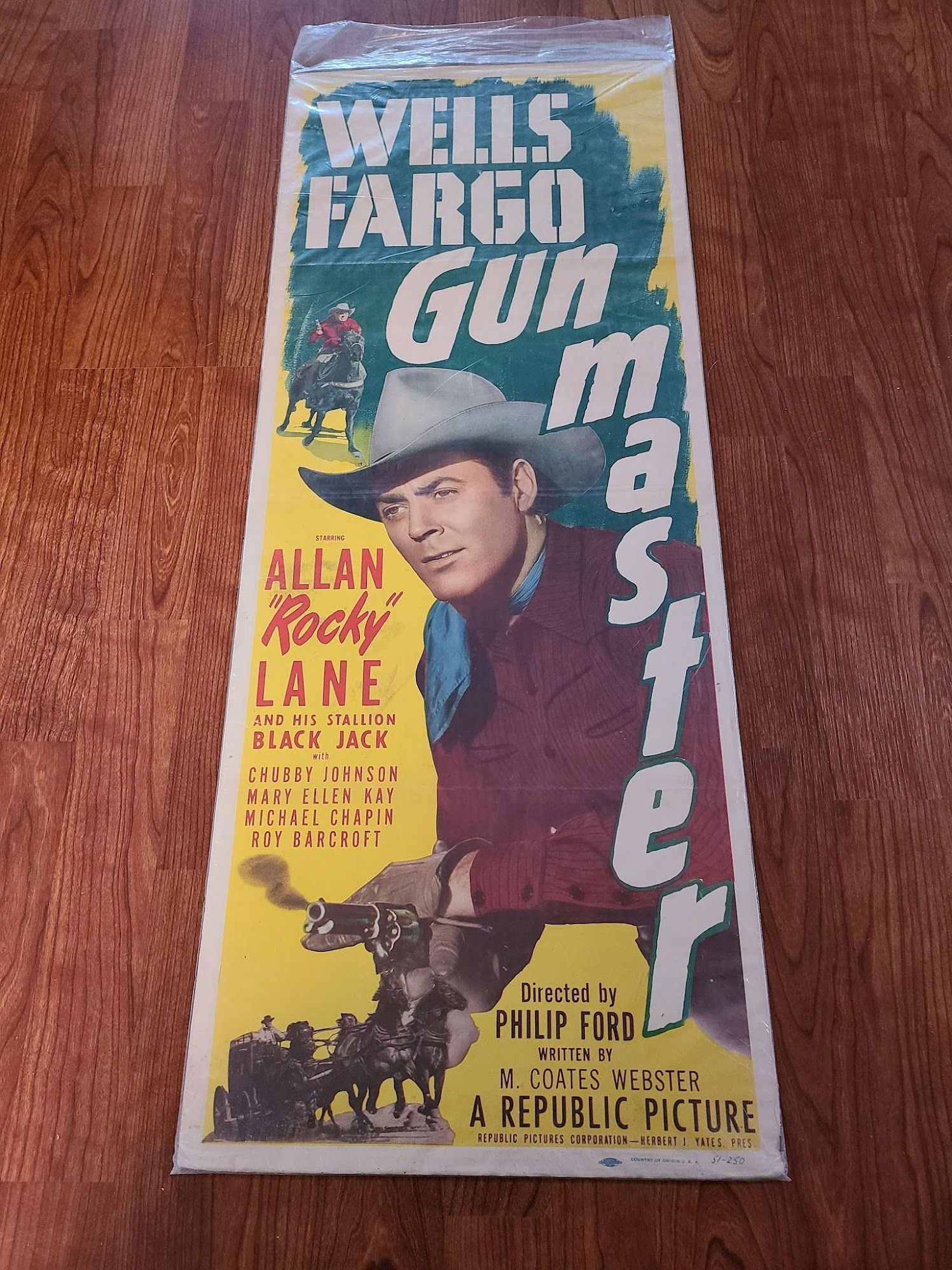 Wells Fargo Gunmaster 1951 Inserts