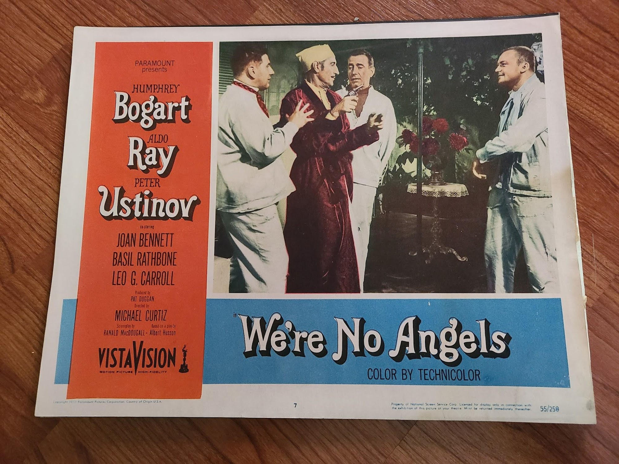We're No Angels 1955 General Lobby Cards