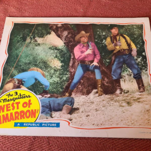 West Of Cimarron 1941 Western Lobby Cards