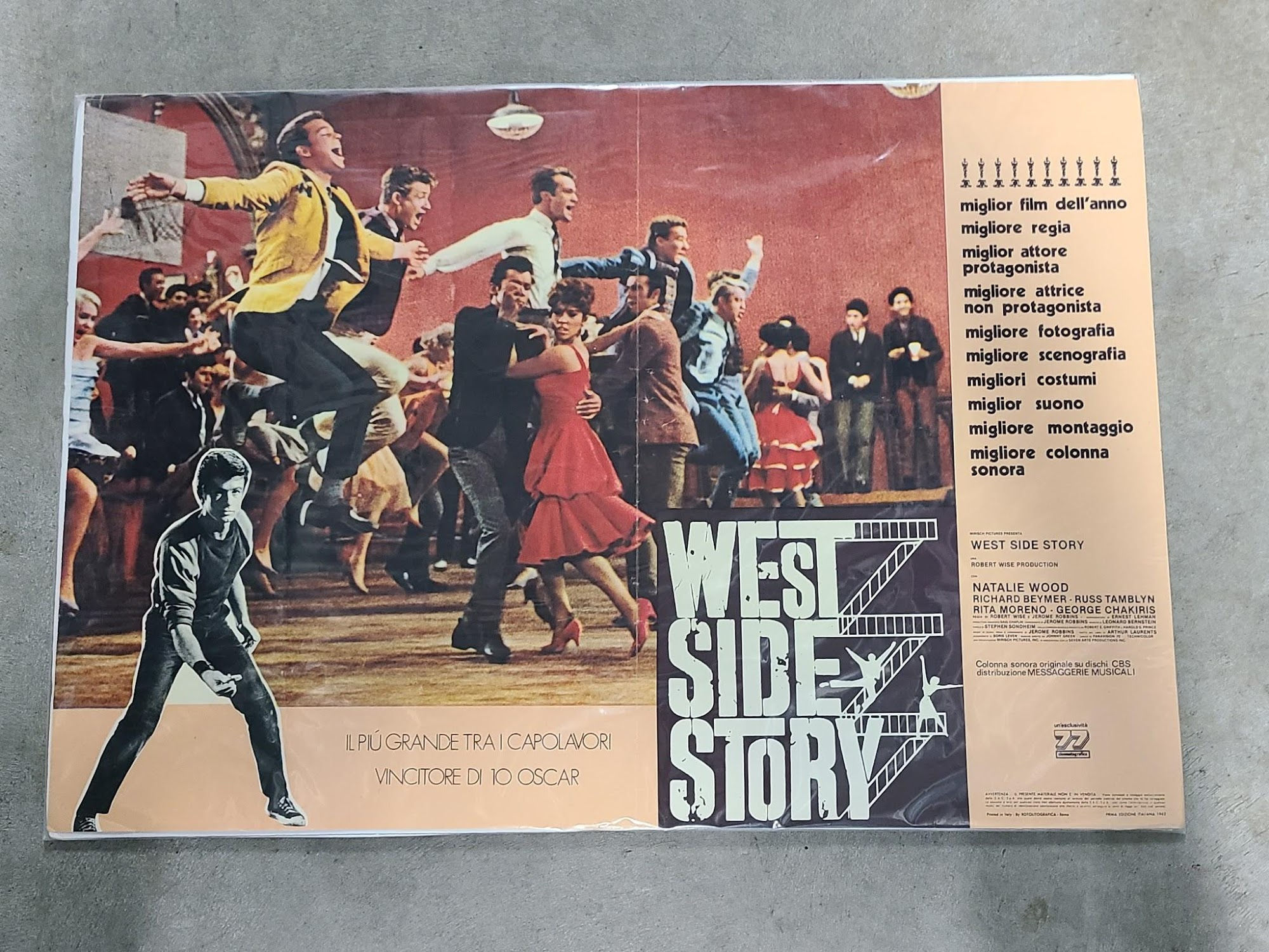 West Side Story 1961 Fotobusta