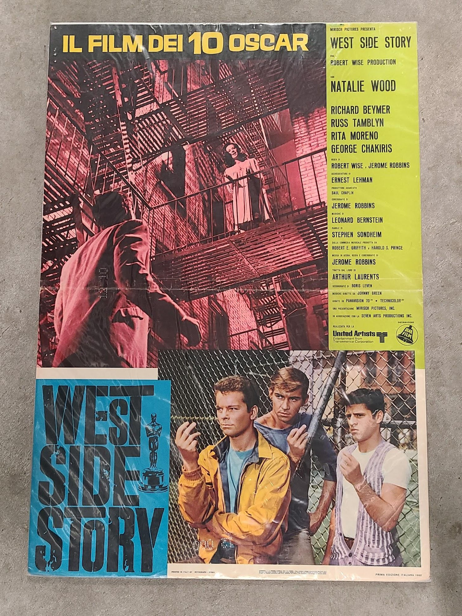West Side Story 1961 Fotobusta