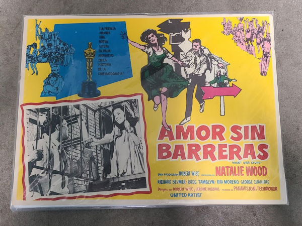 West Side Story 1961 Mexican Lobby Cards