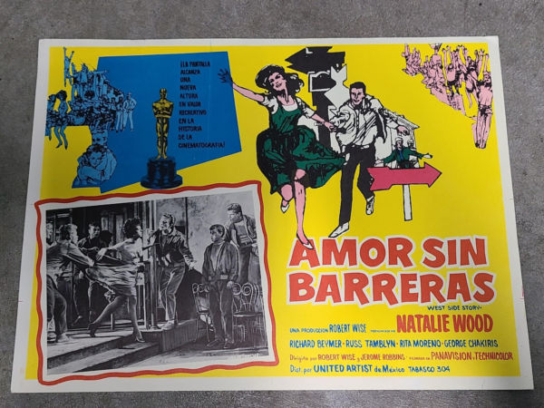 West Side Story 1961 Mexican Lobby Cards