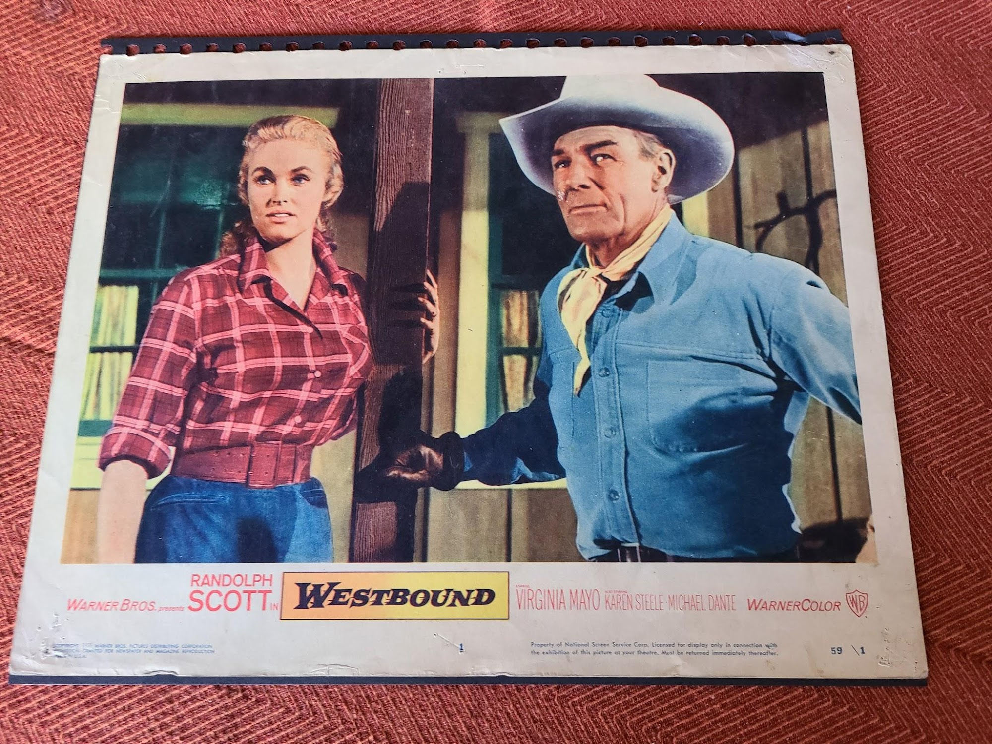 Westbound 1959 Western Lobby Cards