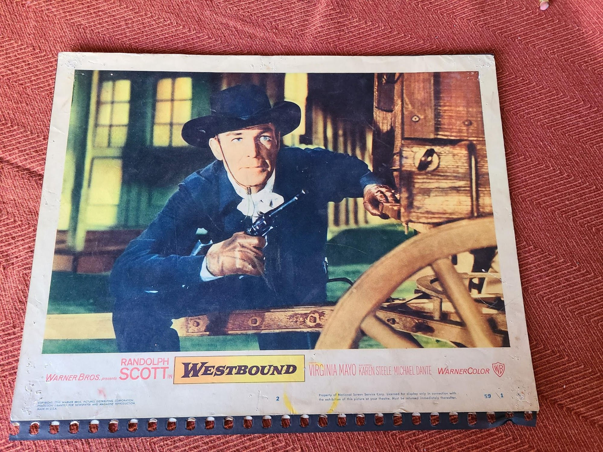 Westbound 1959 Western Lobby Cards
