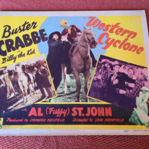 Western Cyclone 1943 Western Lobby Cards