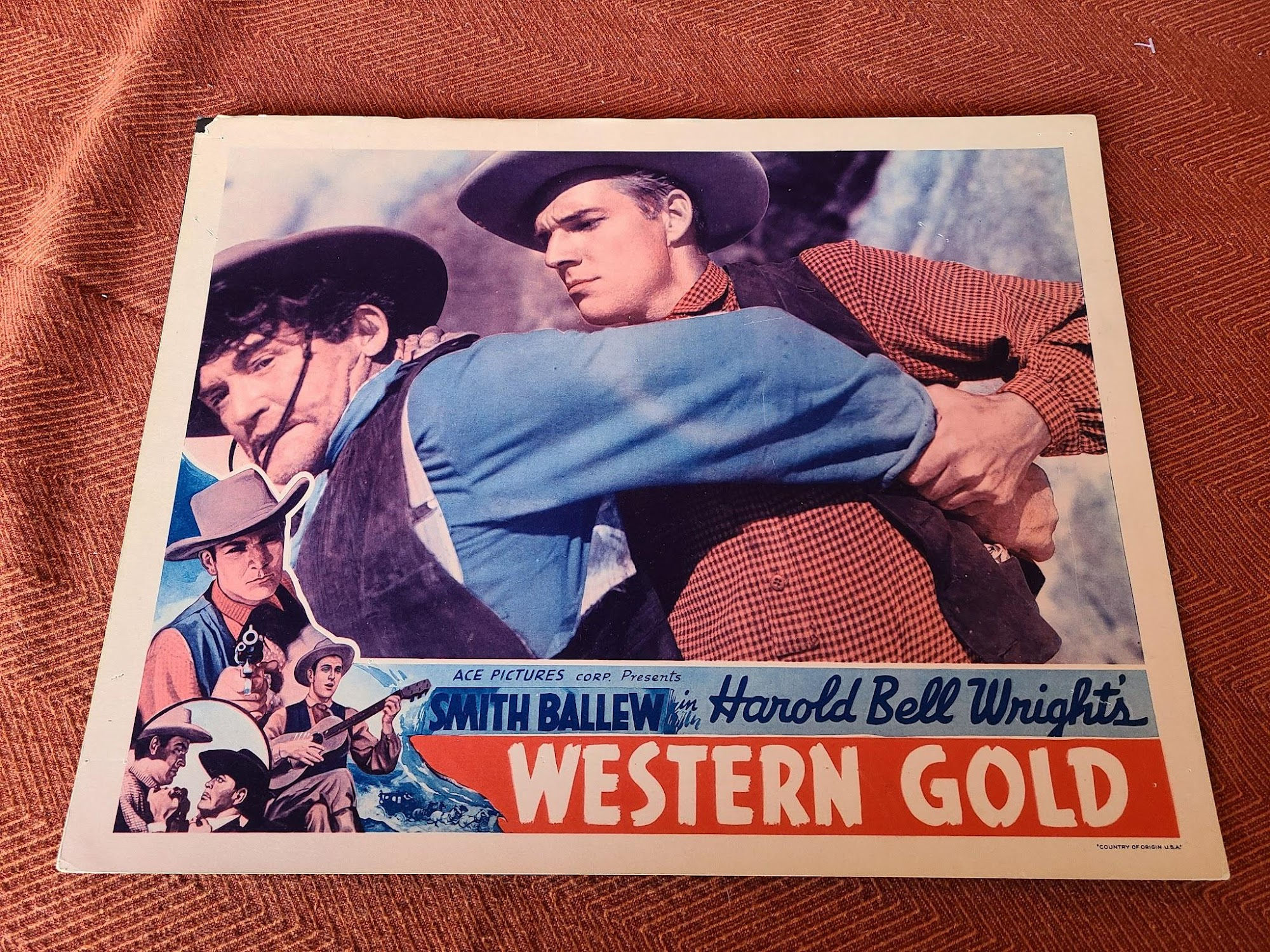 Western Gold 1937 Western Lobby Cards