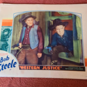 Western Justice 1934 Western Lobby Cards
