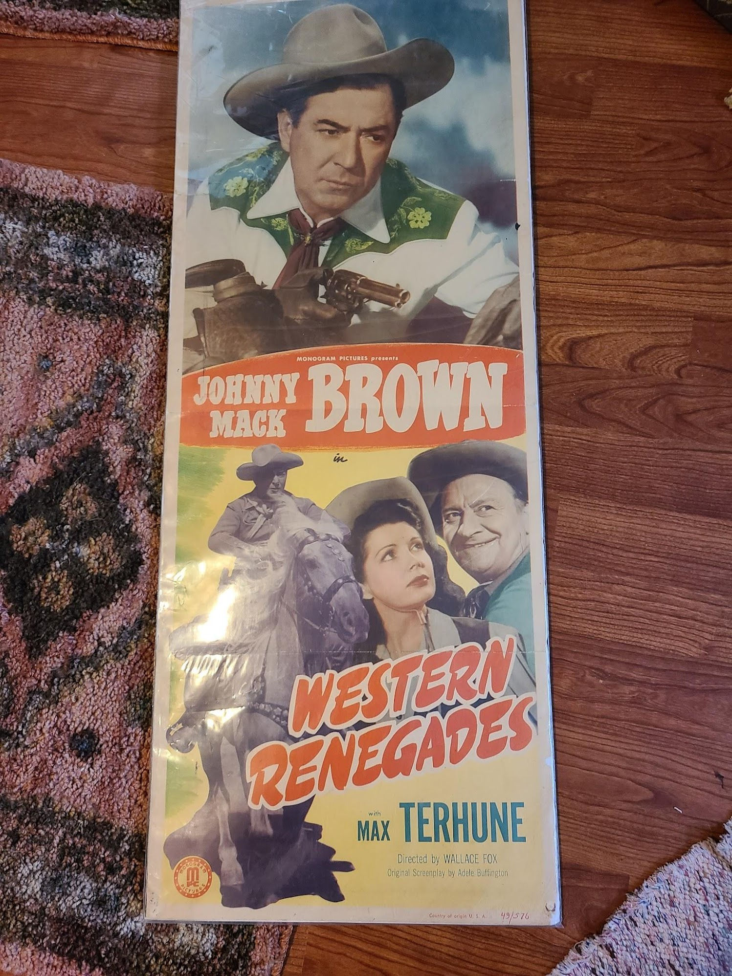 Western Renegades 1949 Inserts
